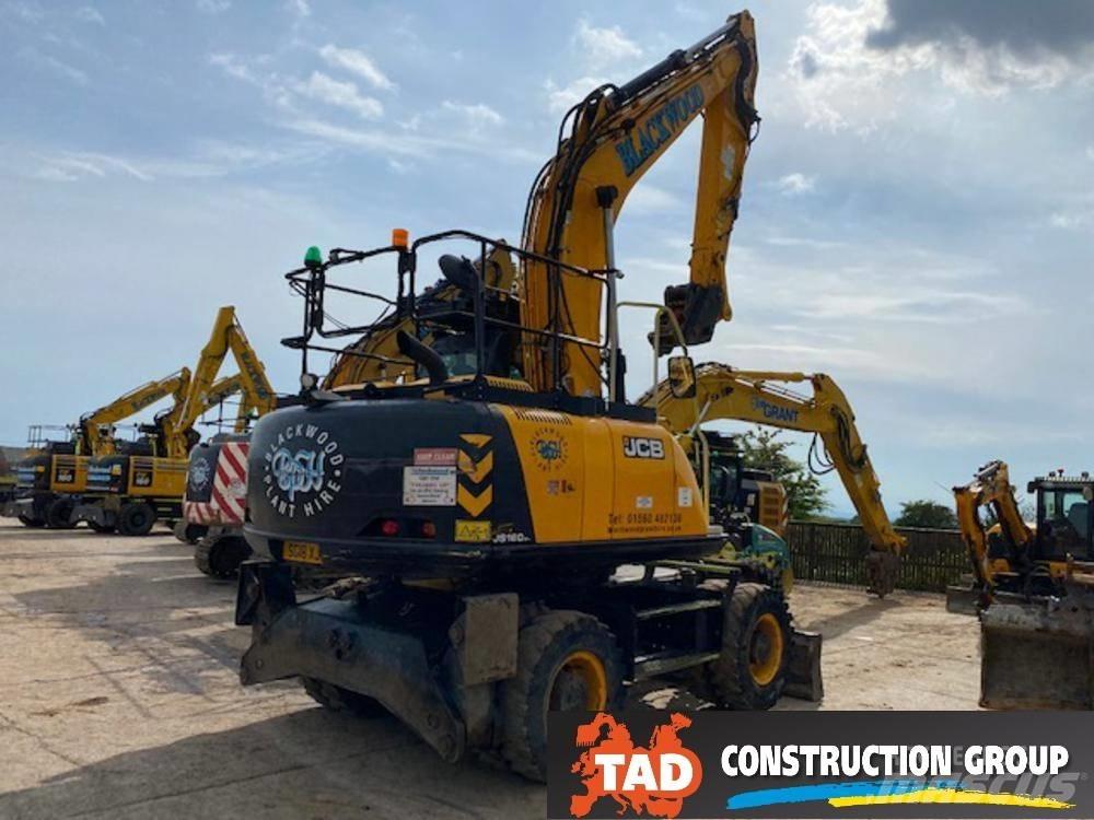 JCB JS 160 W 轮式挖掘机