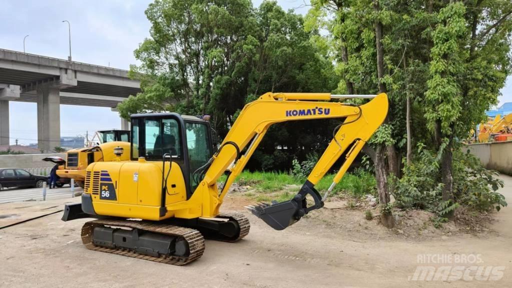 Komatsu pc56 履带挖掘机