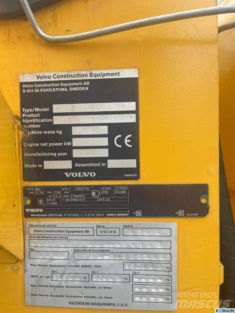 Volvo L 70 H 轮式装载机