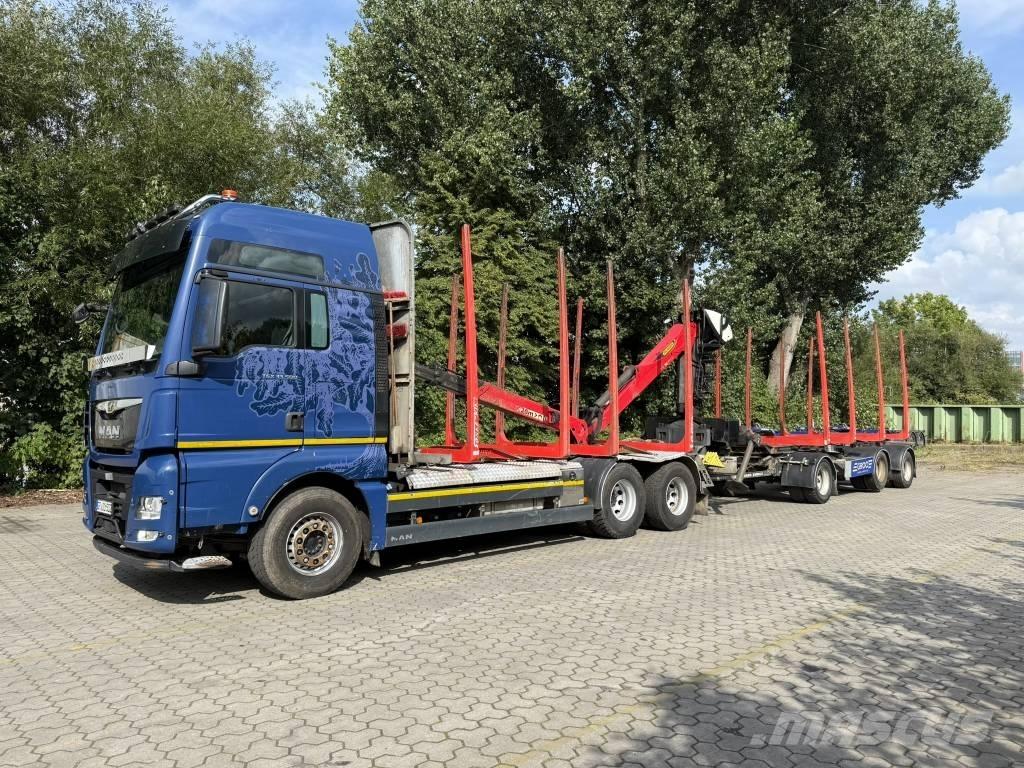 MAN TGX 33.500 林业运输车