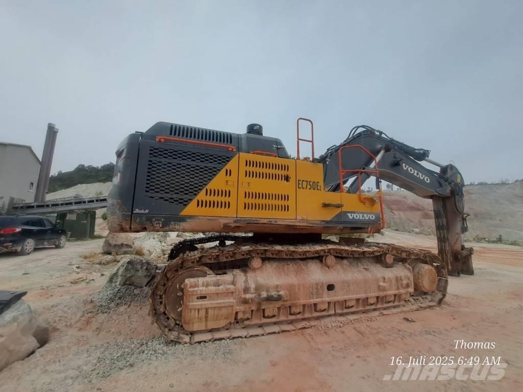 Volvo EC750EL 履带挖掘机