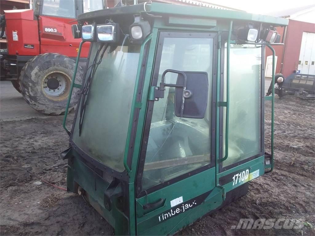Timberjack 1710d 驾驶室与内部