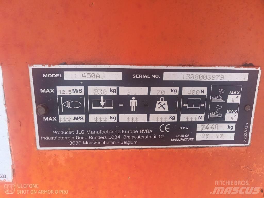 JLG 450 AJS II 曲臂高空工作平台