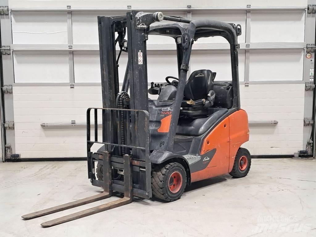 Linde H20T-01 天然气叉车