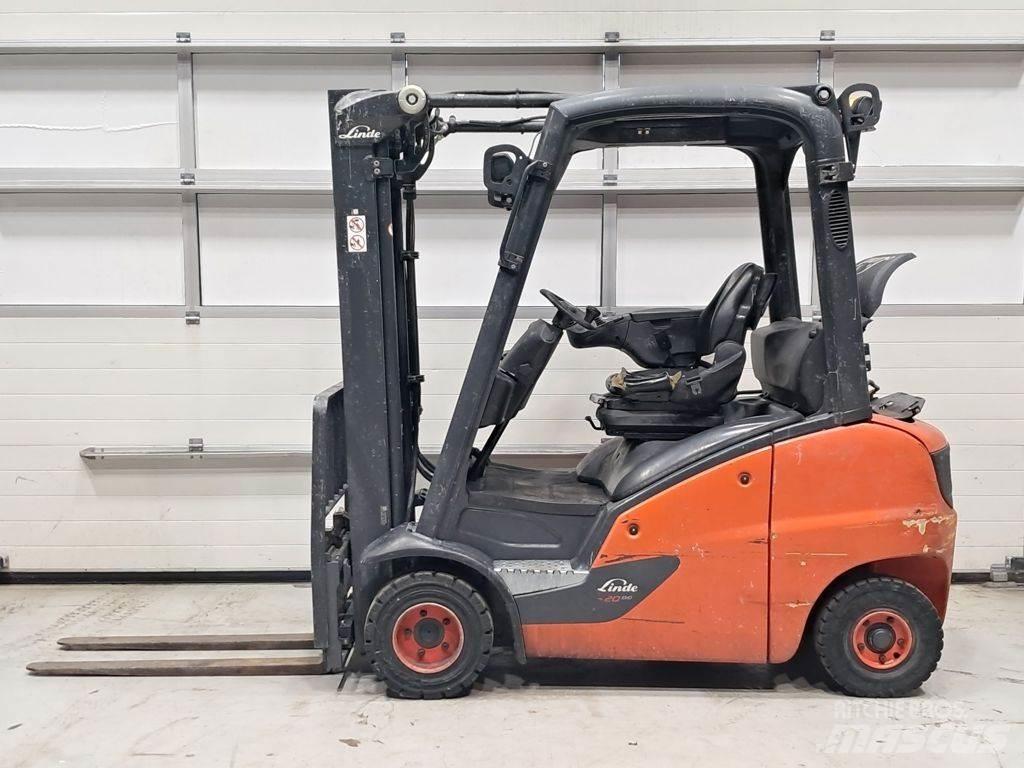 Linde H20T-01 天然气叉车