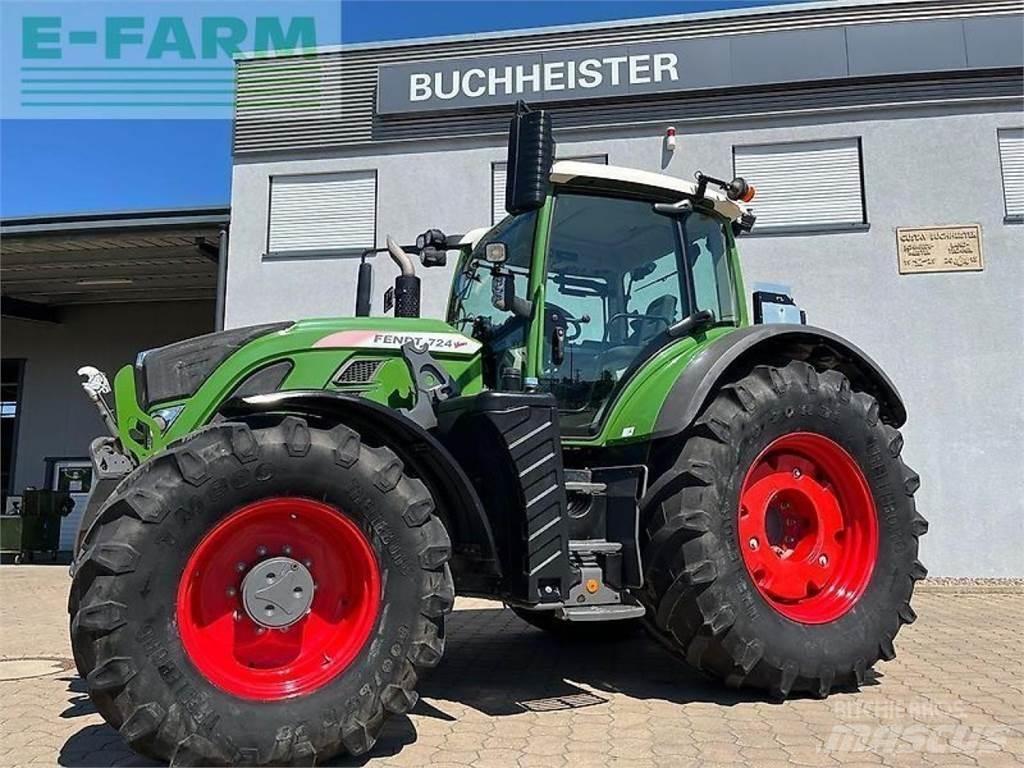 Fendt 724 vario s4 拖拉机/农用车
