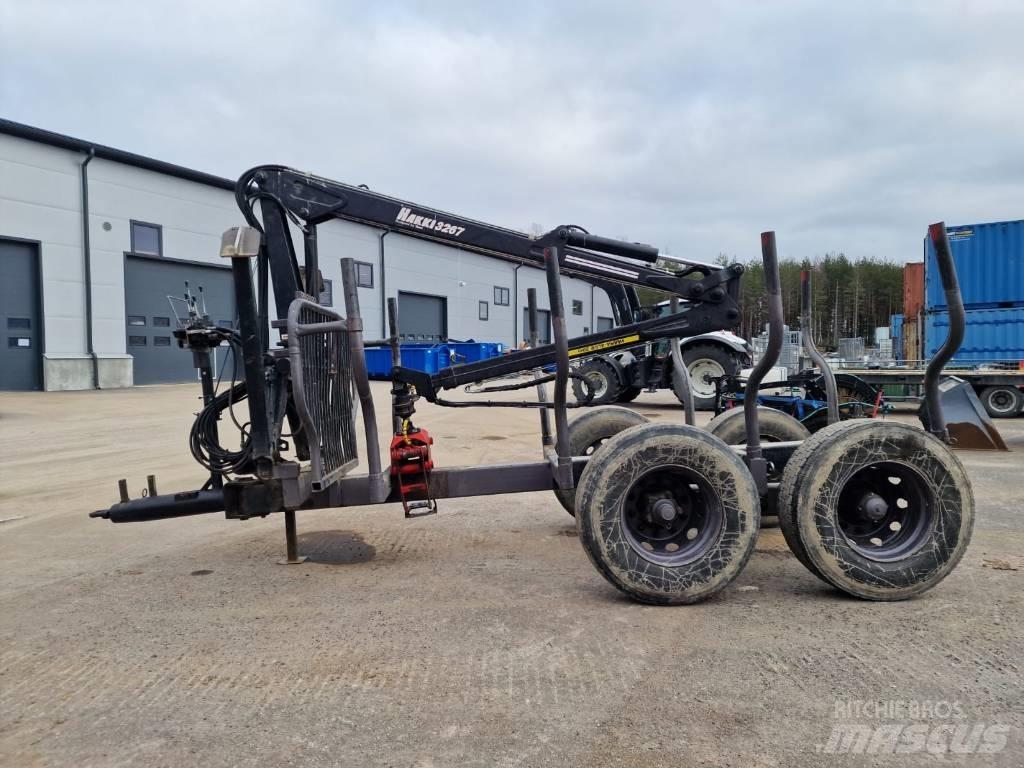 Nokka HK 3267 林业拖车