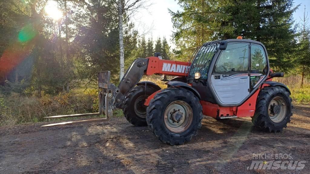 Manitou MT 732 伸缩臂叉装车|叉装车