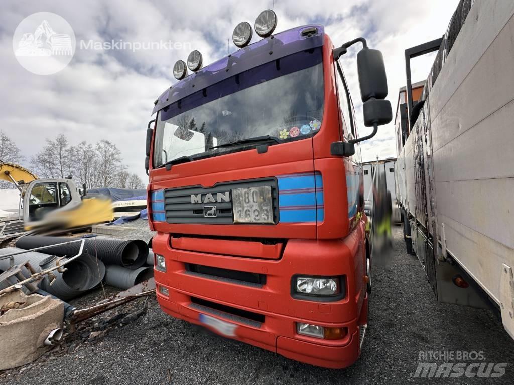 MAN TGX 28.530 LAXO 平板车