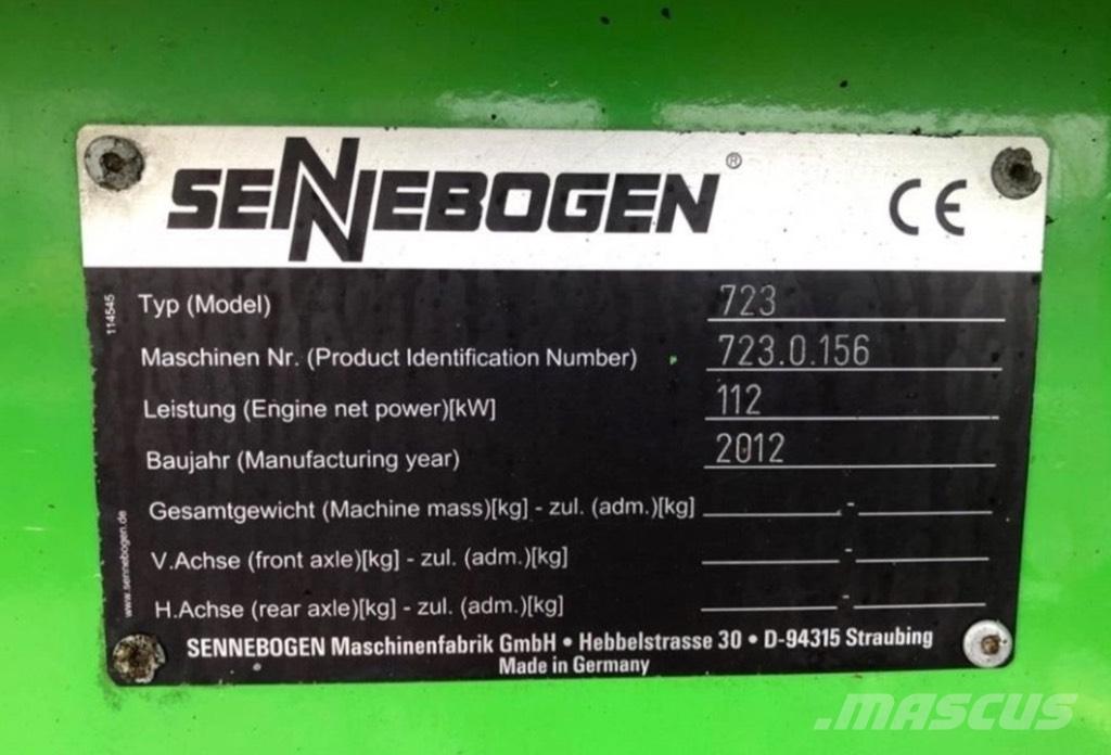 Sennebogen 723 轮式装载机