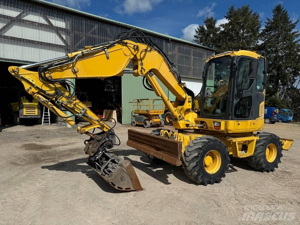 Komatsu PW 98 MR-8 轮式挖掘机
