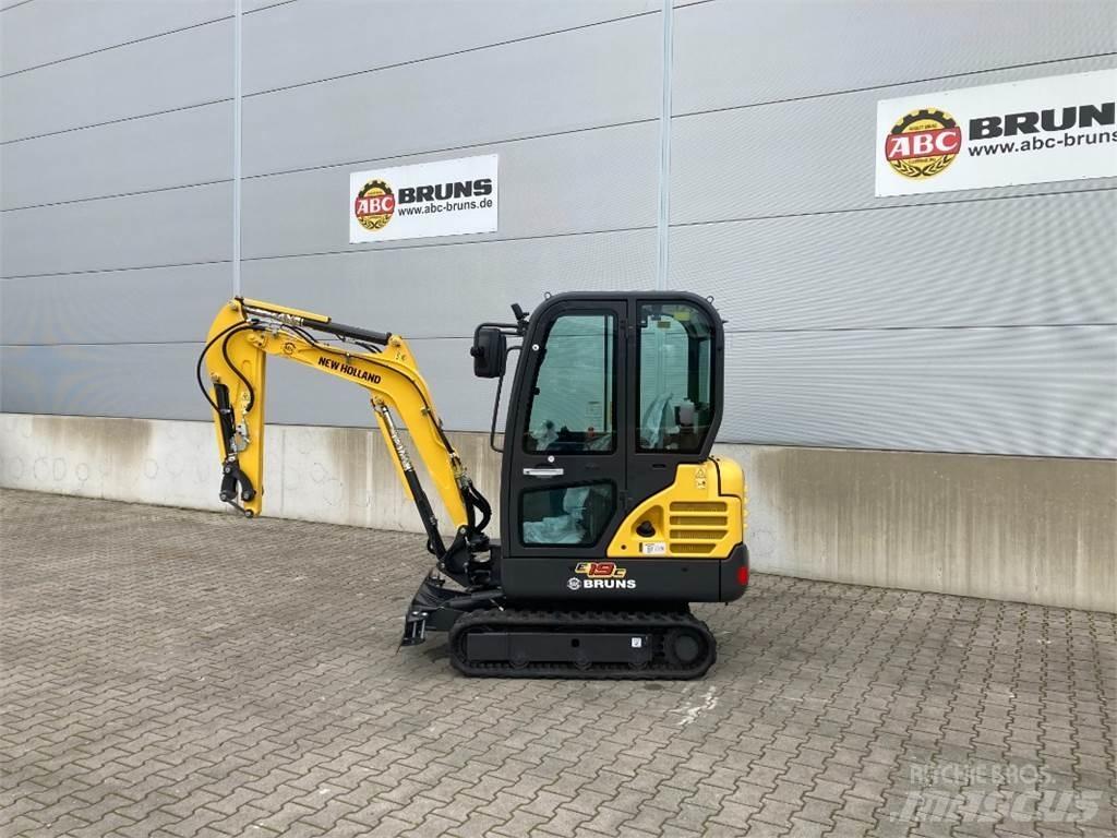 New Holland E 19C 小型挖掘机