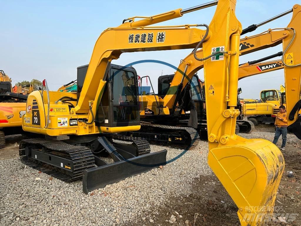 Komatsu PC 70 小型挖掘机