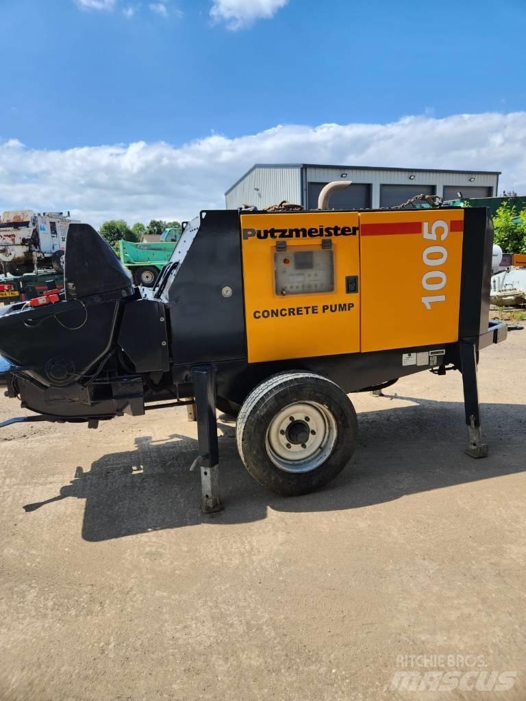Putzmeister 1005D 混凝土输送泵|布料机