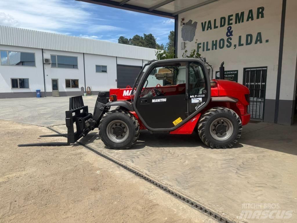 Manitou MT 523 伸缩臂叉装车|叉装车