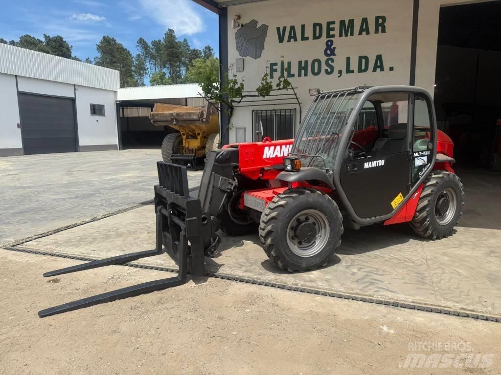 Manitou MT 523 伸缩臂叉装车|叉装车