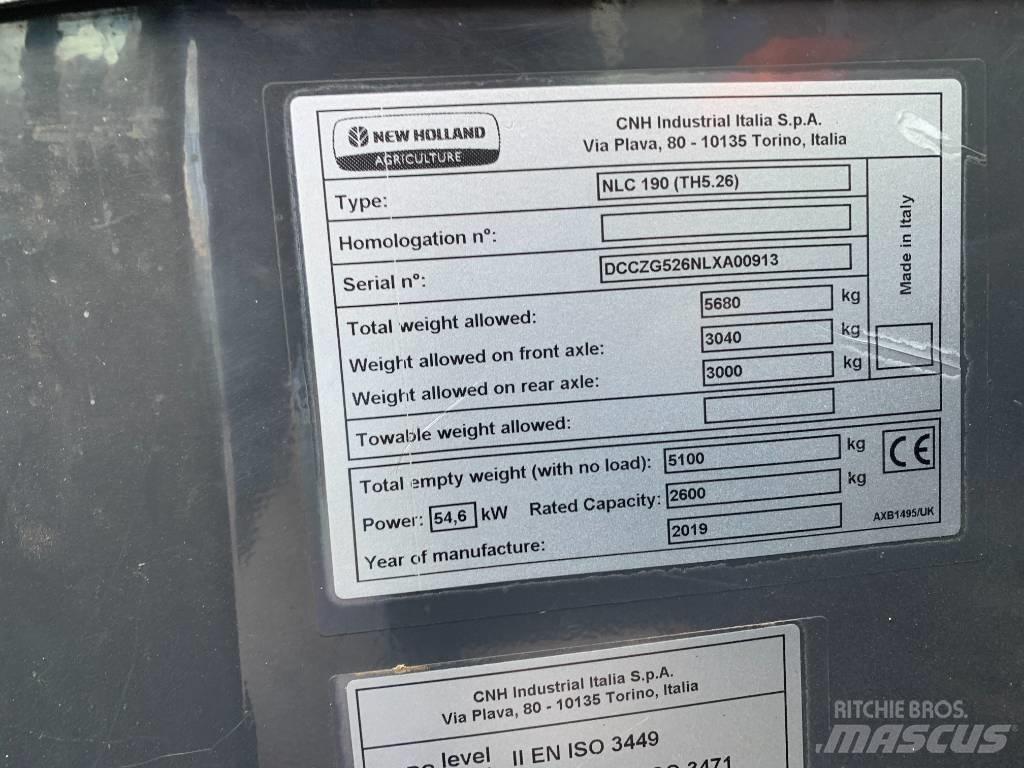New Holland TH5.26 伸缩臂叉装车|叉装车