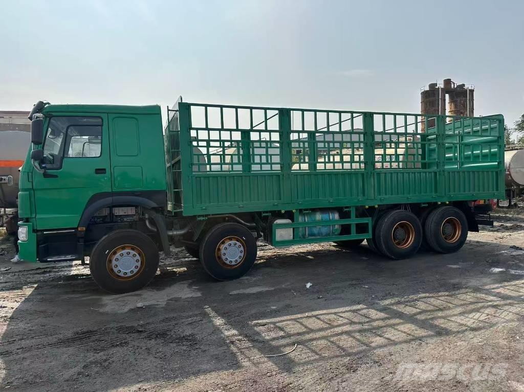 Sinotruk HOWO420hp 平板栏板货车
