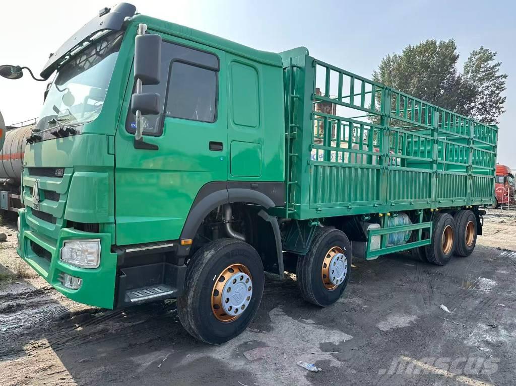 Sinotruk HOWO420hp 平板栏板货车