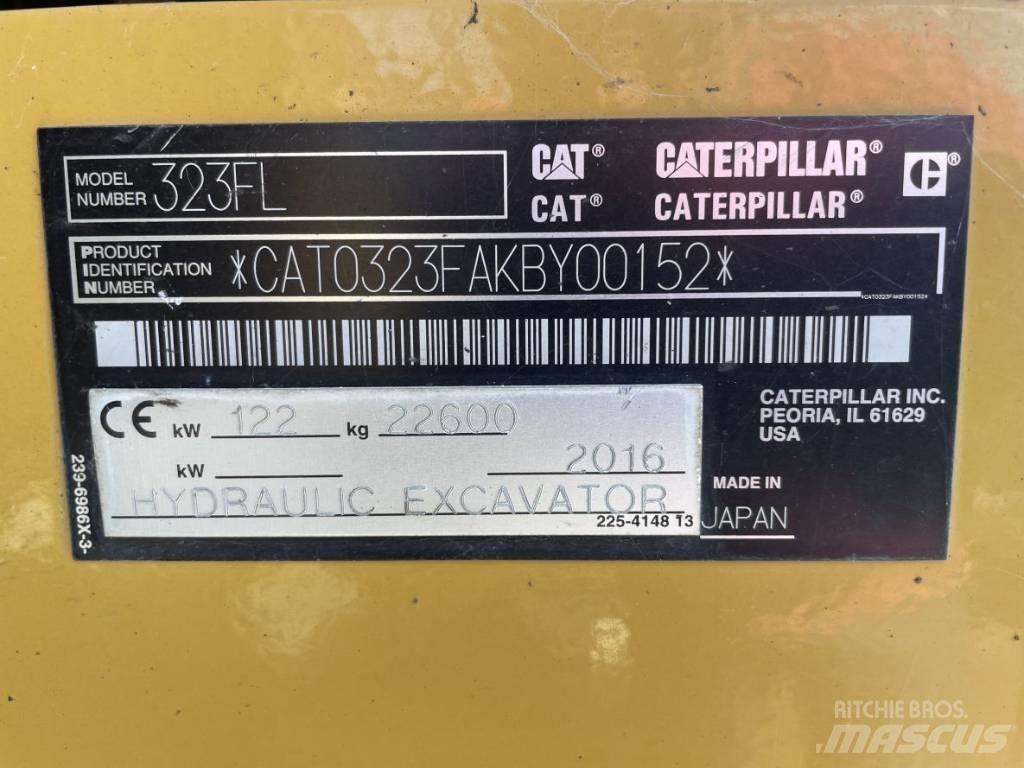 CAT 323F L 履带挖掘机