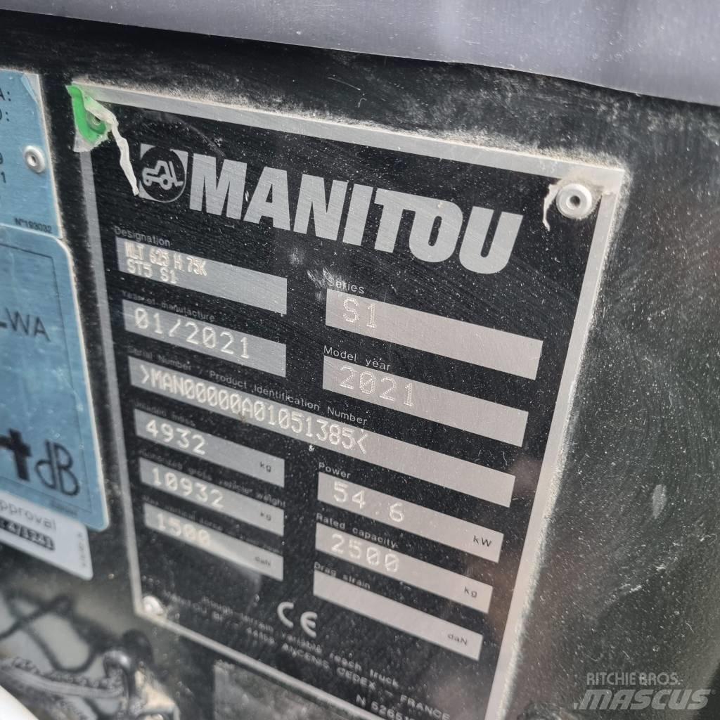 Manitou MLT 625-75 H 伸缩臂叉装车|叉装车