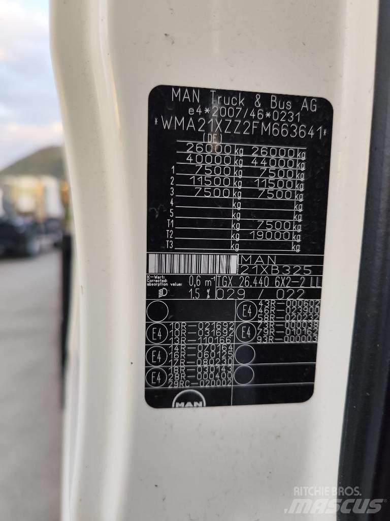 MAN TGX 26.440 绞盘车