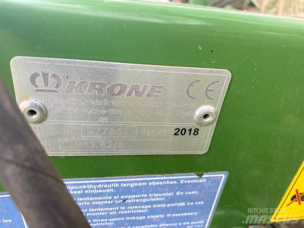 Krone KW 8.82/8 犁耙和摊草机