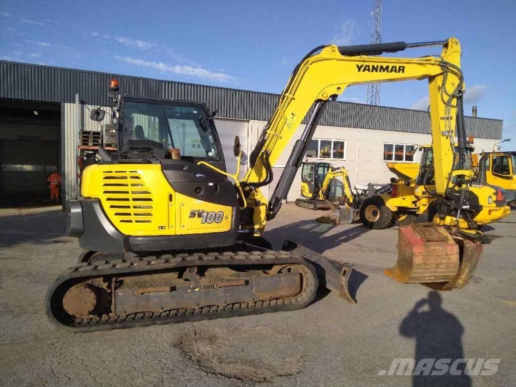 Yanmar SV 100-2A 中型挖掘机