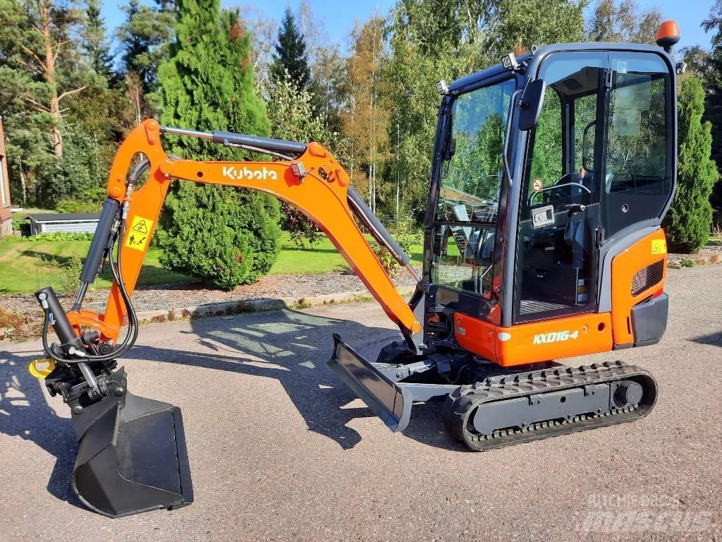 Kubota KX016-4 小型挖掘机