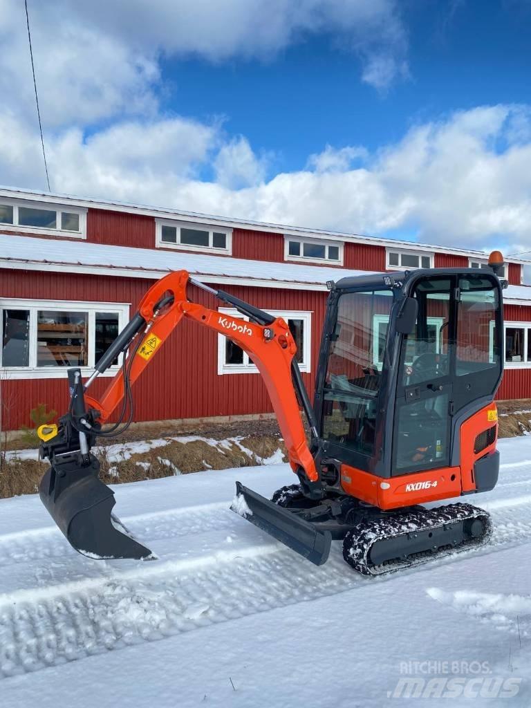 Kubota KX016-4 小型挖掘机