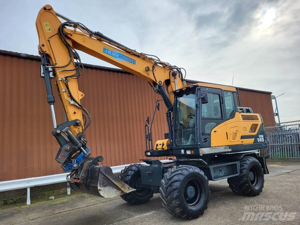 Hyundai HW 140 越野轮胎起重机︳越野吊︳越野起重机︳移动式起重机
