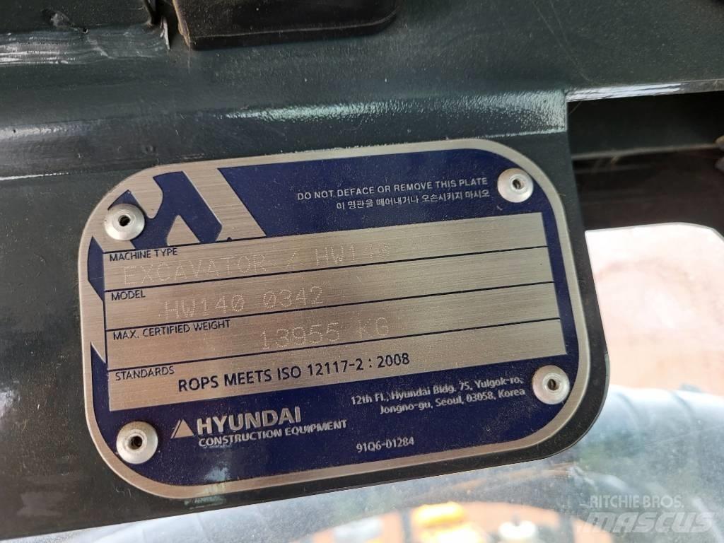 Hyundai HW 140 越野轮胎起重机︳越野吊︳越野起重机︳移动式起重机