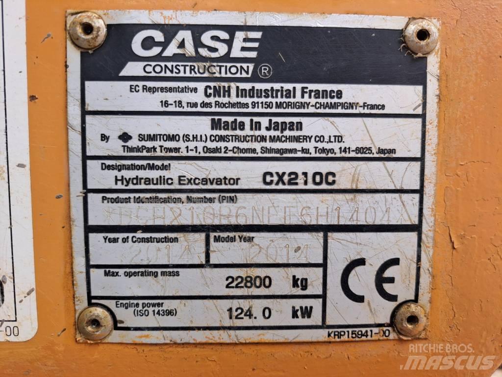 CASE CX 210 C 履带挖掘机