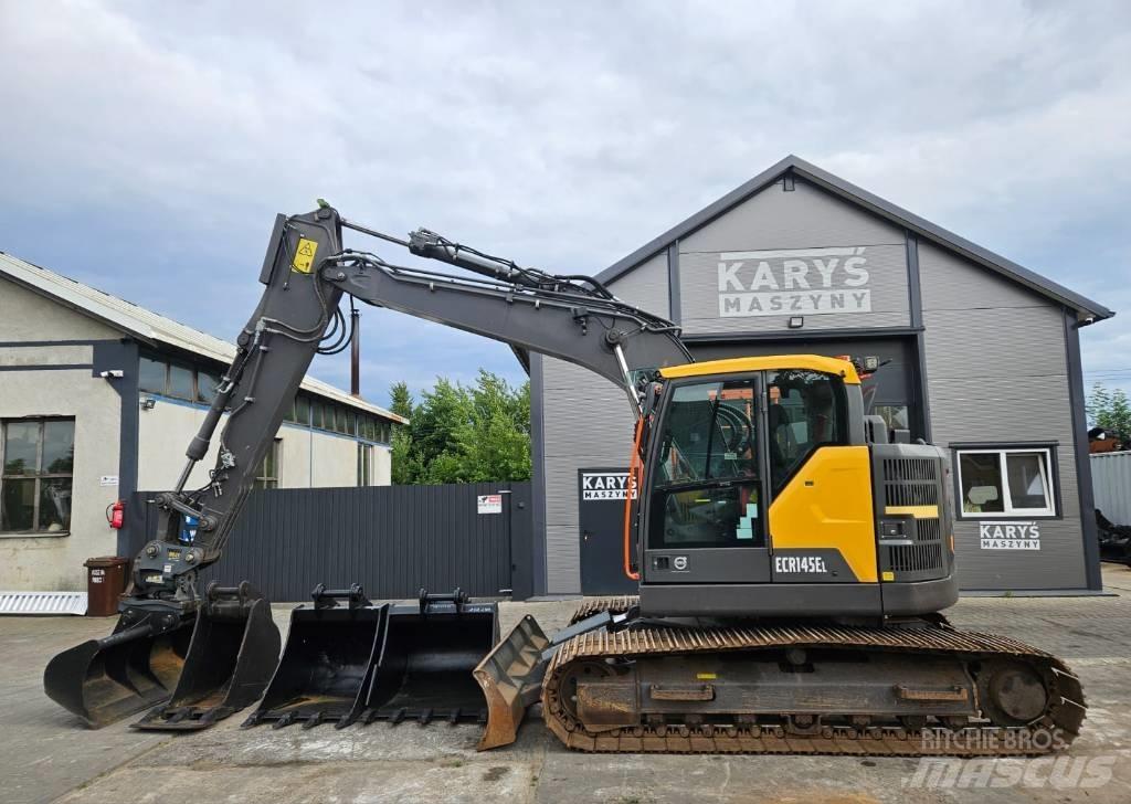 Volvo ECR 145 EL 履带挖掘机