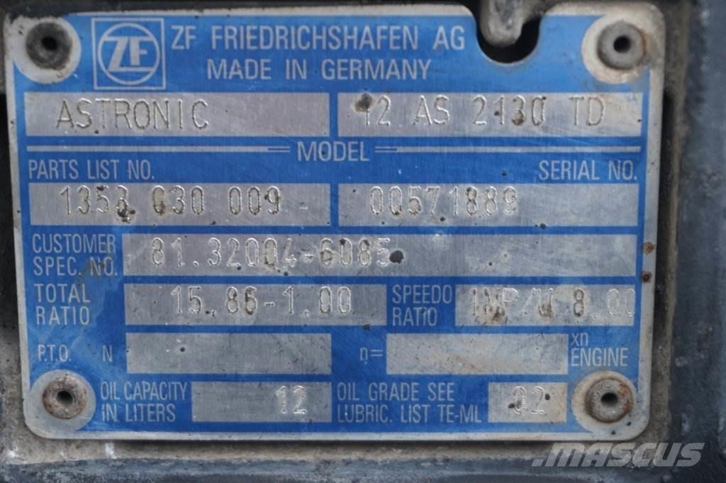 ZF 12AS2130DD TGX 变速器
