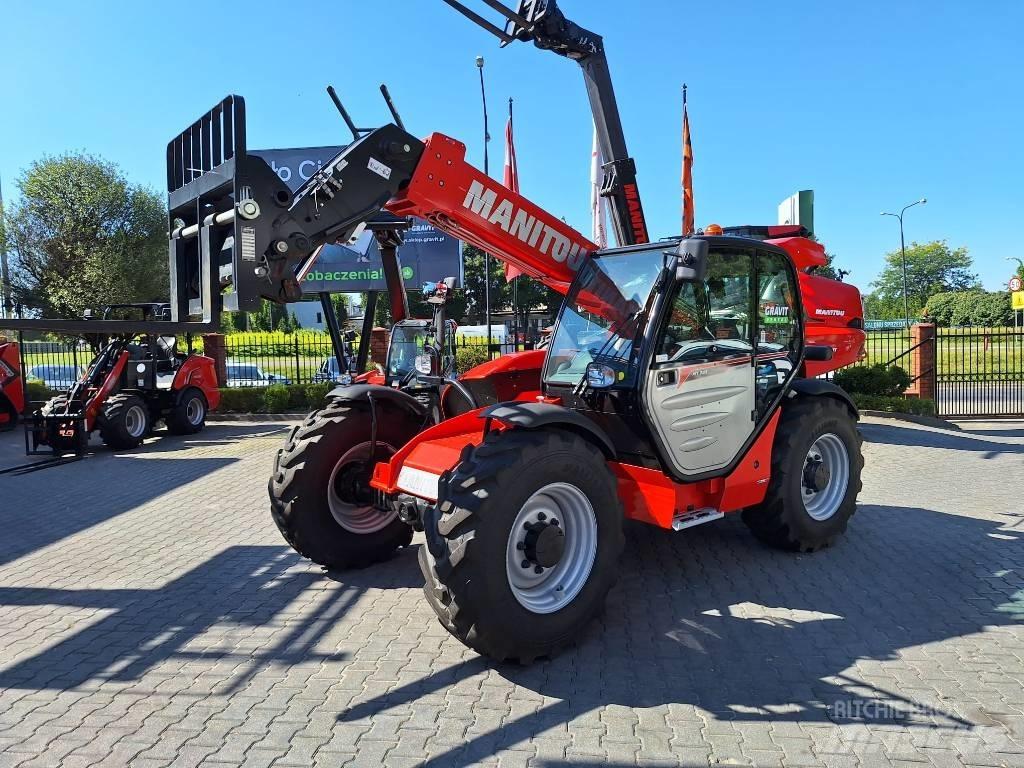 Manitou MT 733 伸缩臂叉装车|叉装车