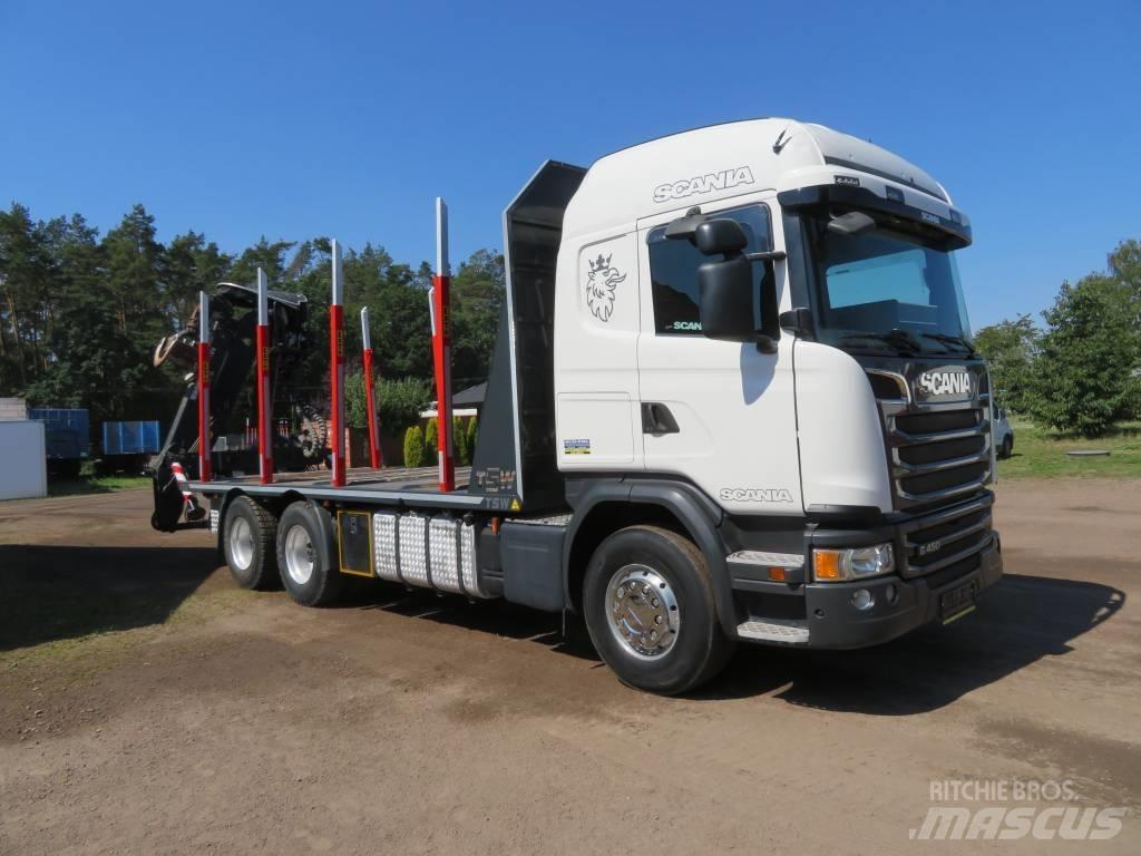 Scania G 450 木材运输车
