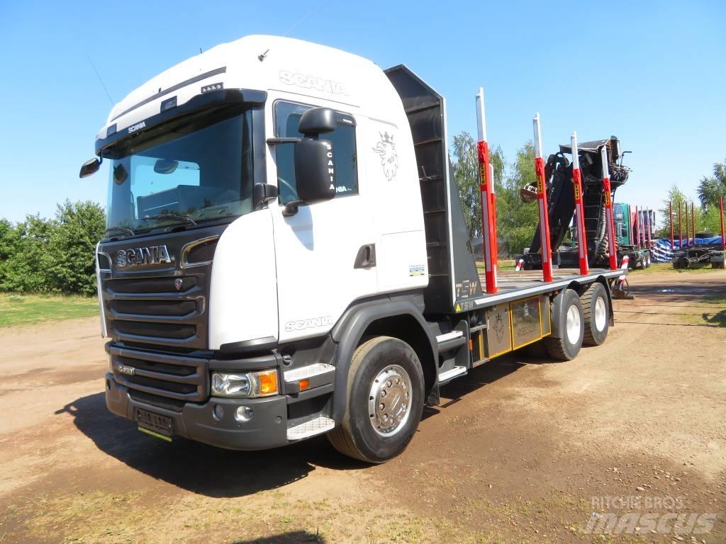 Scania G 450 木材运输车