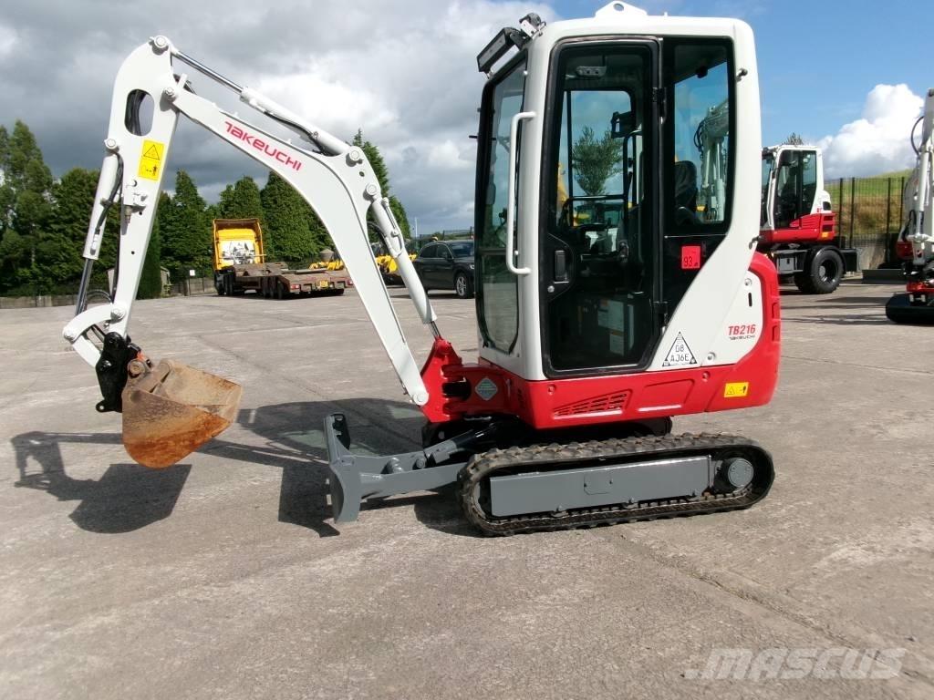 Takeuchi TB 216 小型挖掘机