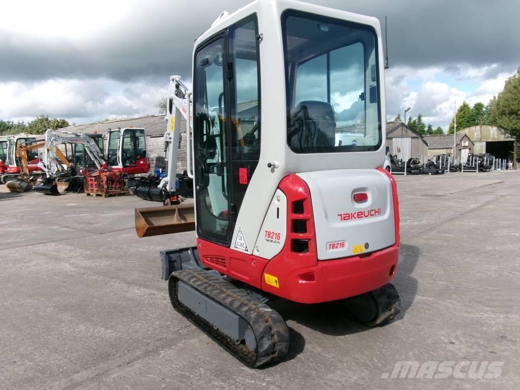 Takeuchi TB 216 小型挖掘机