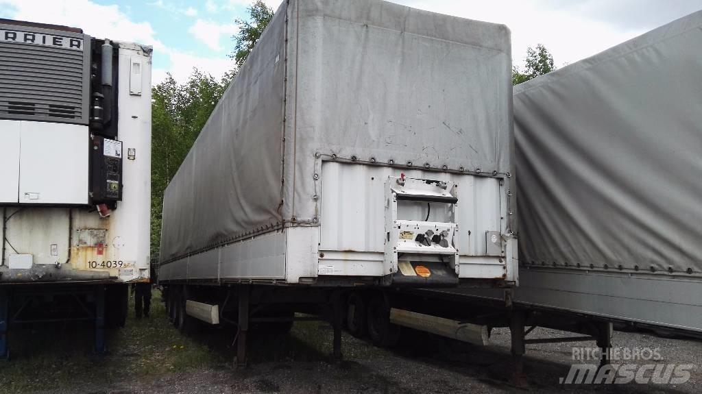Krone SDP 27 侧帘拖车
