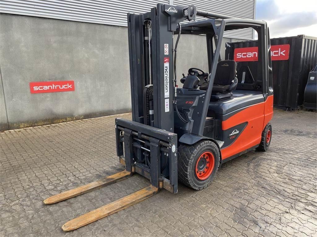 Linde E50 电动叉车