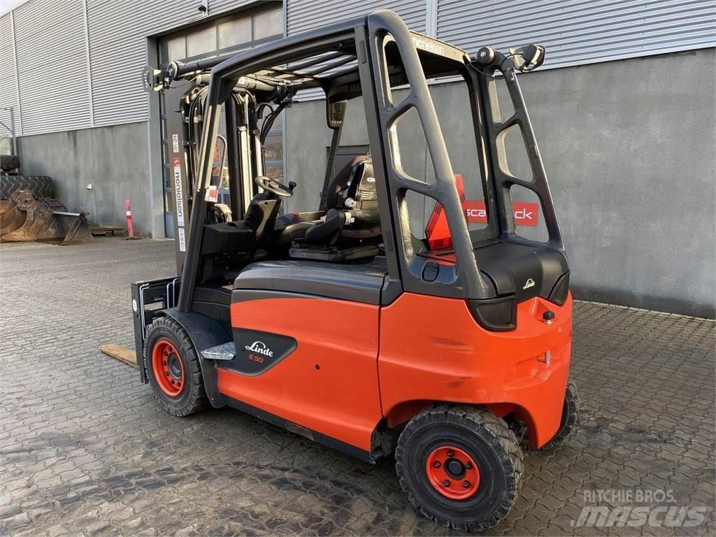 Linde E50 电动叉车