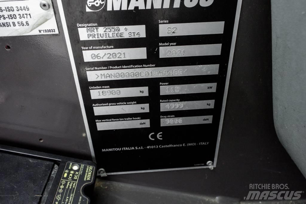 Manitou MRT 2550 伸缩臂叉装车|叉装车