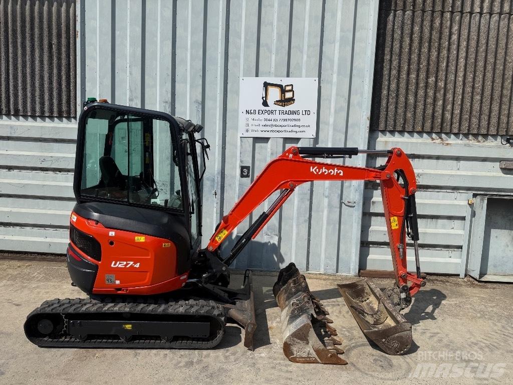 Kubota U 27 小型挖掘机