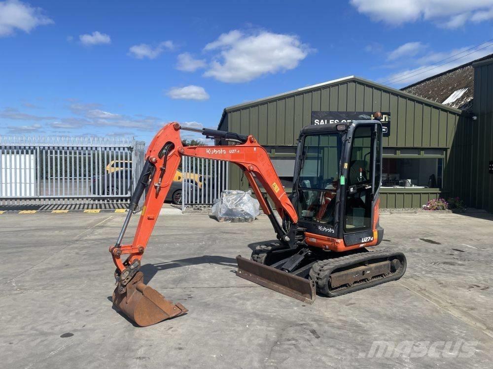 Kubota U 27-4 小型挖掘机