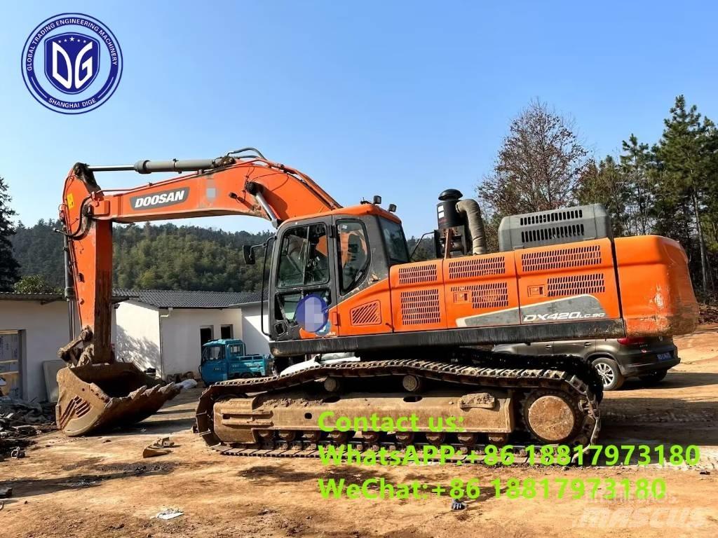 Doosan DX 420 LC 履带挖掘机