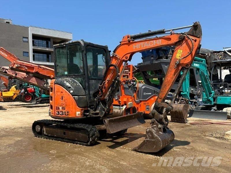 Hitachi ZX 33 U-5 小型挖掘机