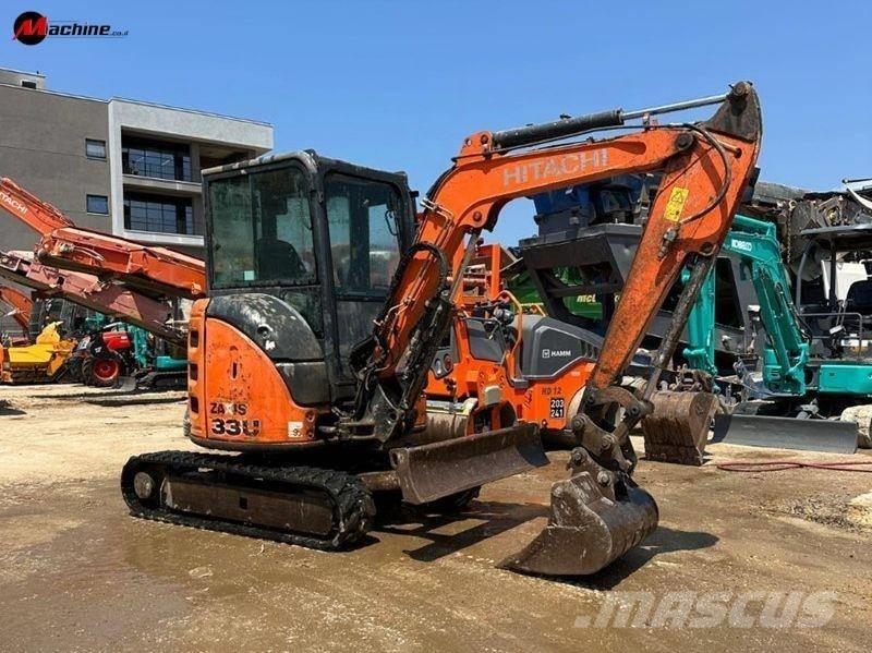 Hitachi ZX 33 U-5 小型挖掘机