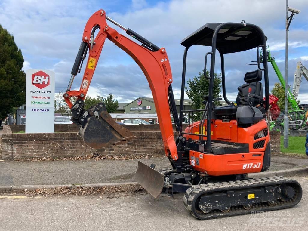 Kubota U 17-3 小型挖掘机